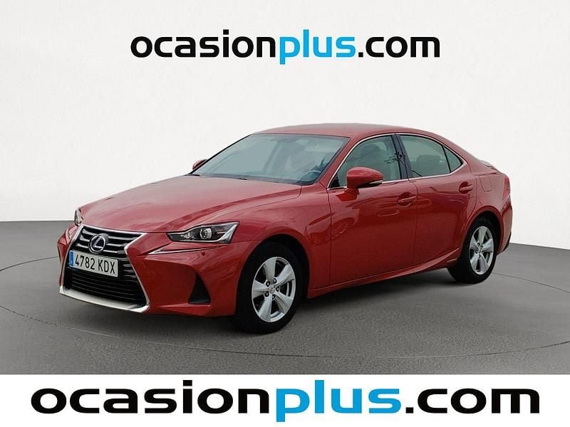 Rojo Usado 2017 Lexus IS300h Business Edition Berlina | 20.450 € (Precio justo) - Imagen 1/4