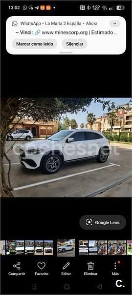 Blanco Usado 2020 Mercedes GLA250 SUV | 32.000 € (Super precio) - Imagen 1/4