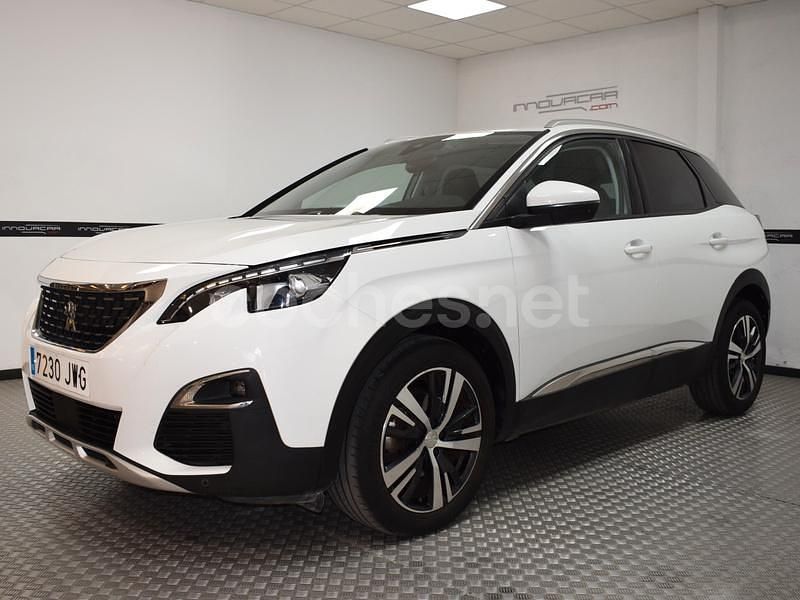 Blanco Usado 2017 Peugeot 3008 Allure SUV | 12.500 € (Buen precio) - Imagen 1/4