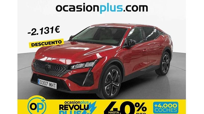 Usado Peugeot 408 Allure 131 CV (96 kW) 2023 Rojo SUV