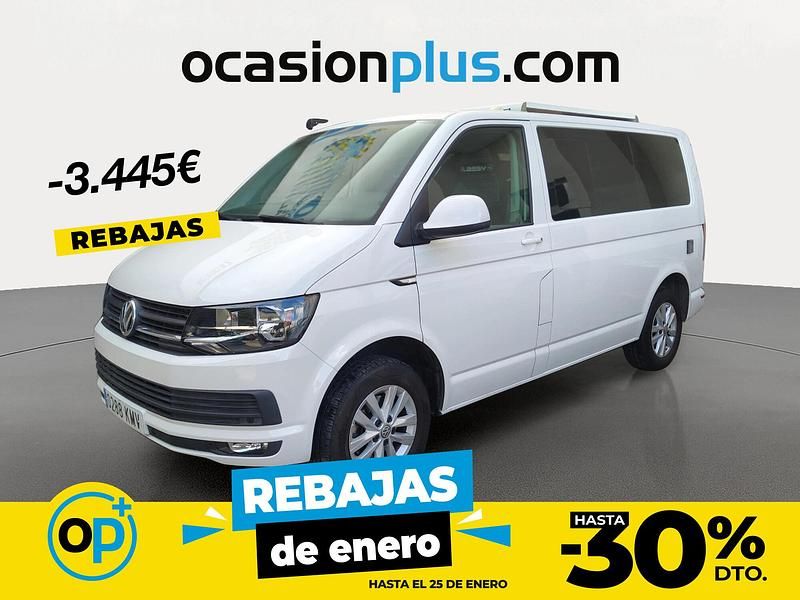 Blanco Usado 2018 VW Caravelle Trendline Monovolumen | 37.900 € (Caro) - Imagen 1/4