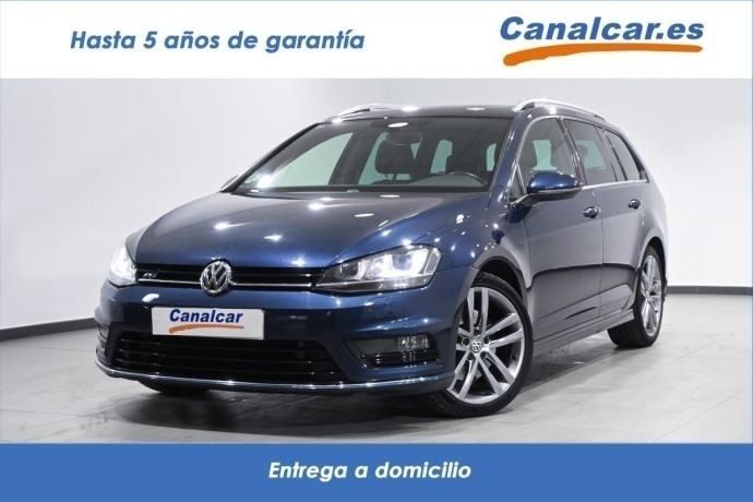 Azul Usado 2016 VW Golf VII Sport Familiar | 13.657 € (Super precio) - Imagen 1/4