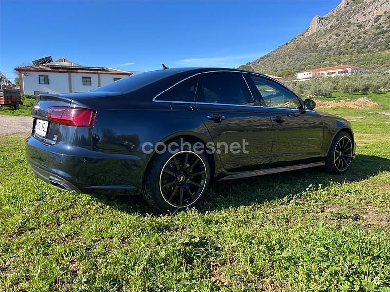 Usado Audi A6 Advanced 190 CV (139 kW) 2017 Azul Berlina