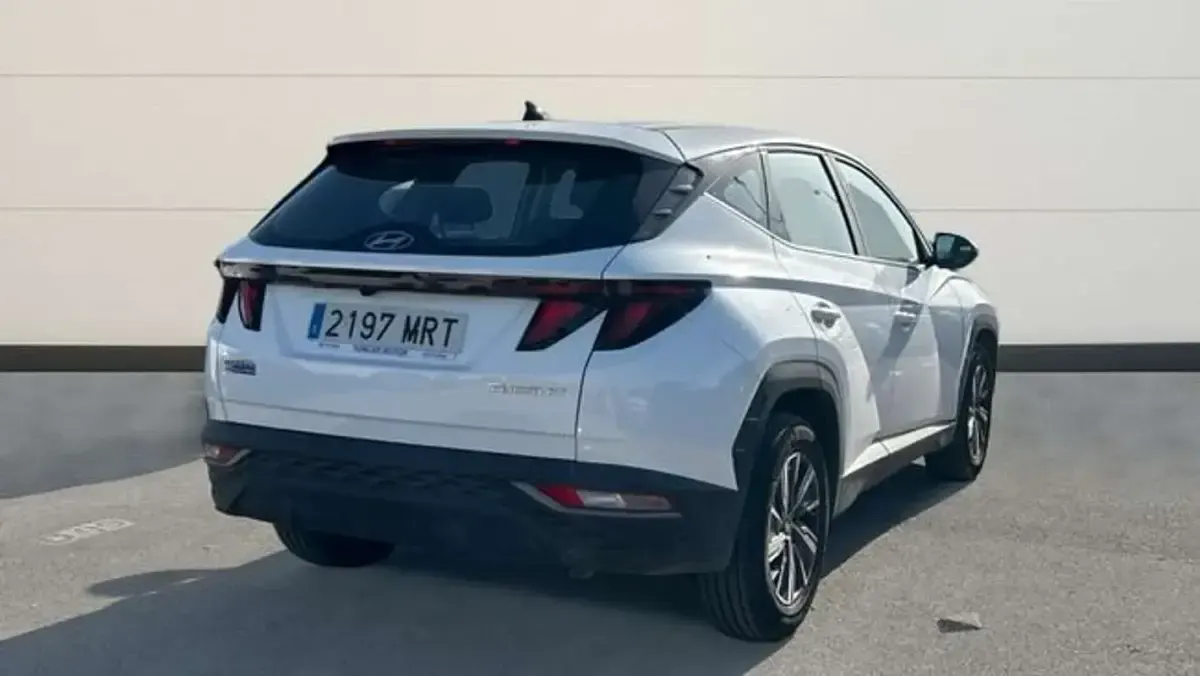 Usado Hyundai Tucson 150 CV (110 kW) 2024 Blanco SUV