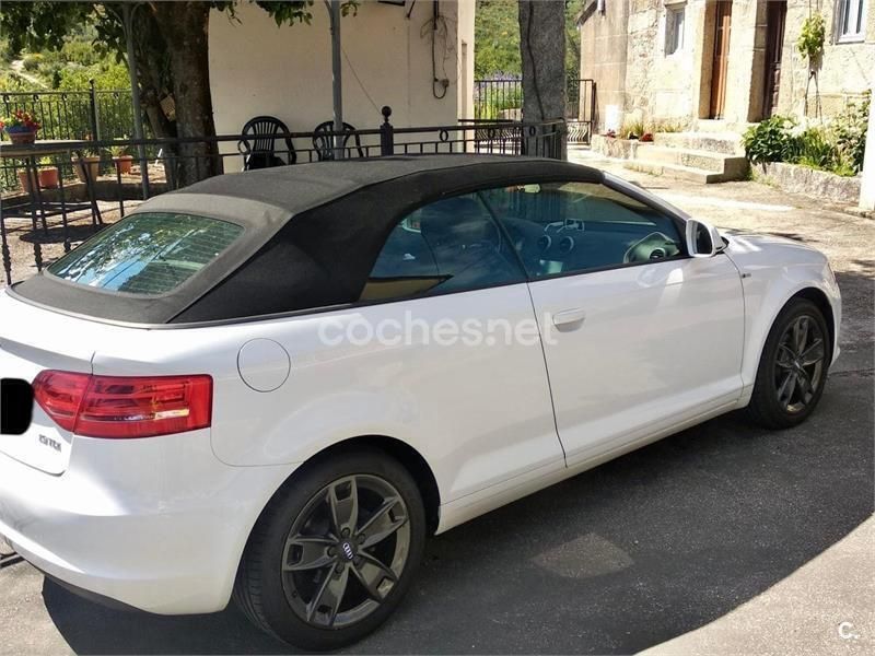 Blanco Usado 2009 Audi A3 Cabriolet Ambition Descapotable | 12.000 € (Un poco caro) - Imagen 1/4