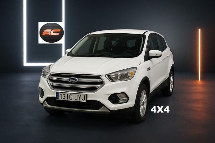 Blanco Usado 2017 Ford Kuga Titanium SUV | 13.990 € (Buen precio) - Imagen 1/4