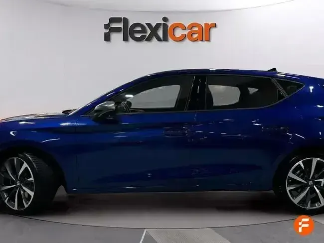 Usado Seat Leon FR 150 CV (110 kW) 2021 Azul