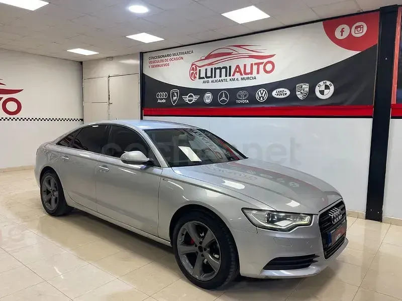 Usado Audi A6 S-Line 204 CV (150 kW) 2011 Gris / plata Berlina