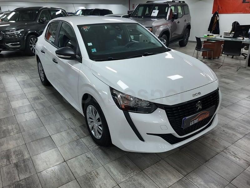 Usado Peugeot 208 Active 75 CV (55 kW) 2020 Blanco Utilitario