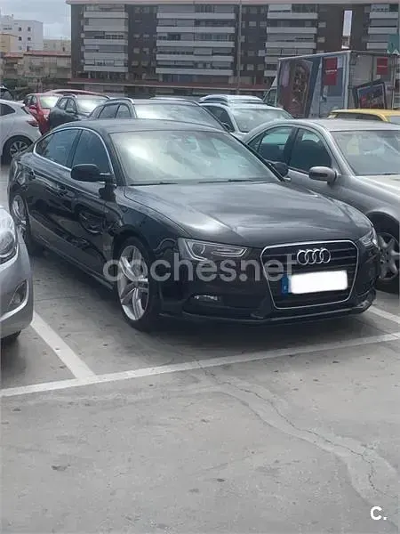 Usado Audi A5 Sportback 170 CV (125 kW) 2012 Negro Utilitario