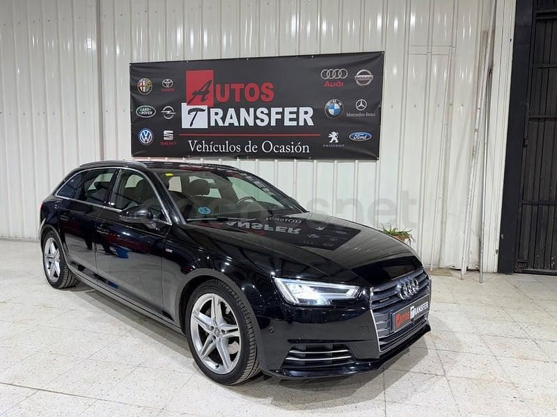 Usado Audi A4 S-Line 272 CV (200 kW) 2017 Negro Familiar