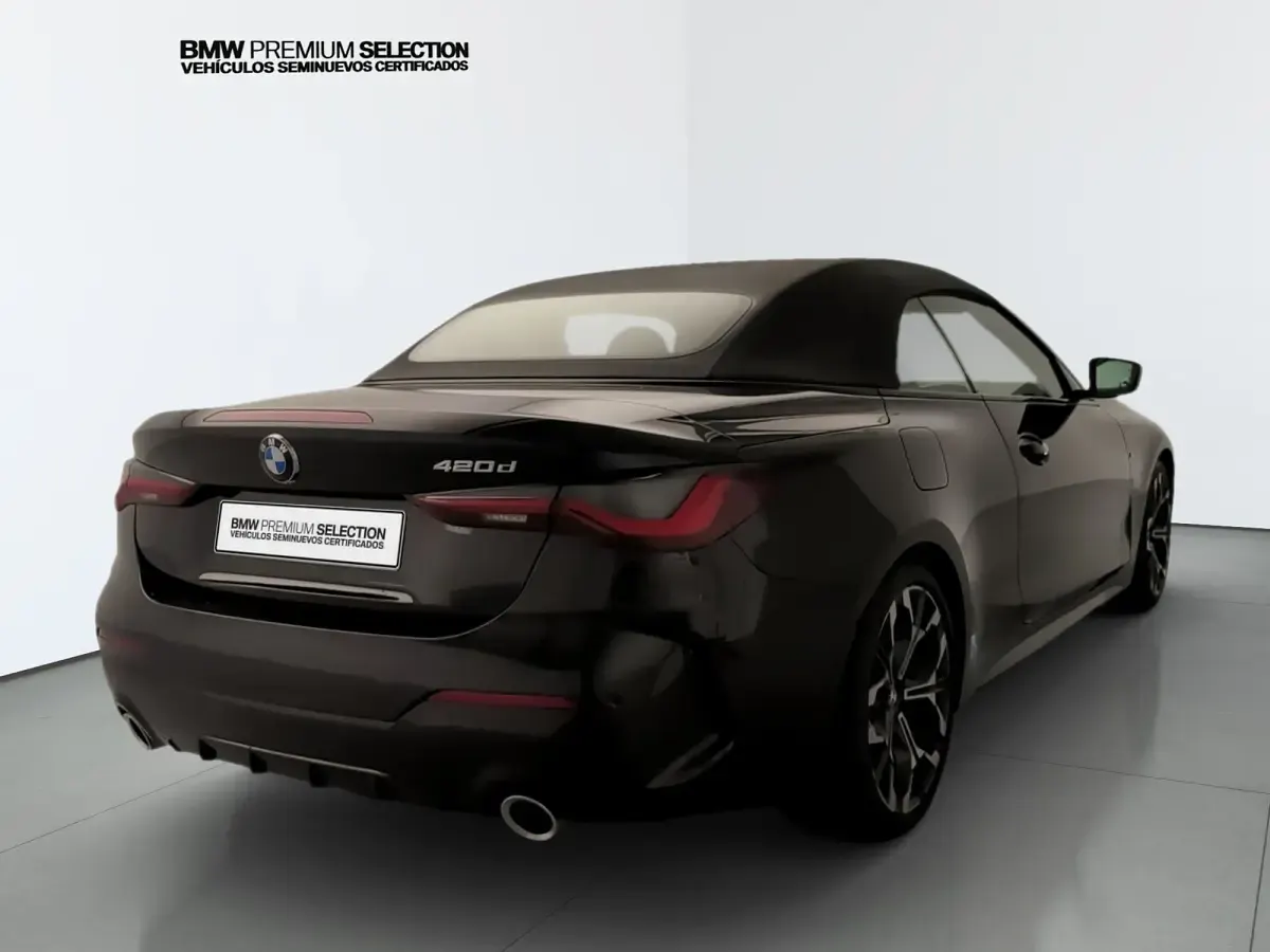Usado BMW 420 Cabriolet Comfort Edition 190 CV (139 kW) 2025 Negro Descapotable