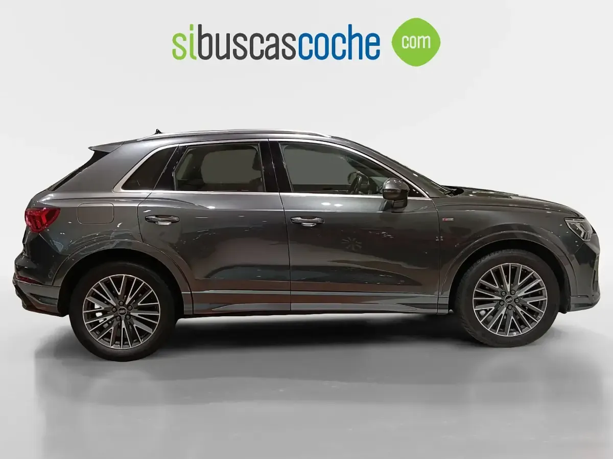 Usado Audi Q3 S-Line 150 CV (110 kW) 2021 Negro SUV