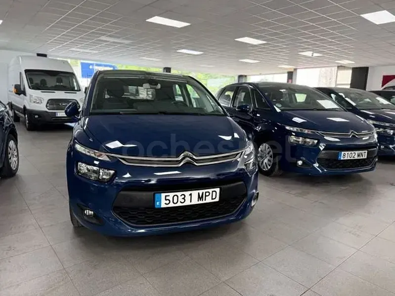 Usado Citroën C4 Picasso Feel 130 CV (95 kW) 2018 Azul Monovolumen
