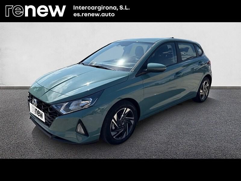 Verde Usado 2023 Hyundai i20 Berlina | 15.995 € (Precio justo) - Imagen 1/4