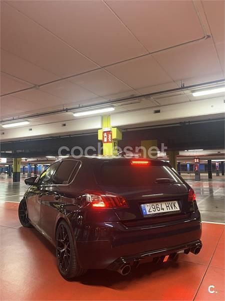 Usado Peugeot 308 Allure 125 CV (91 kW) 2014 Azul Berlina