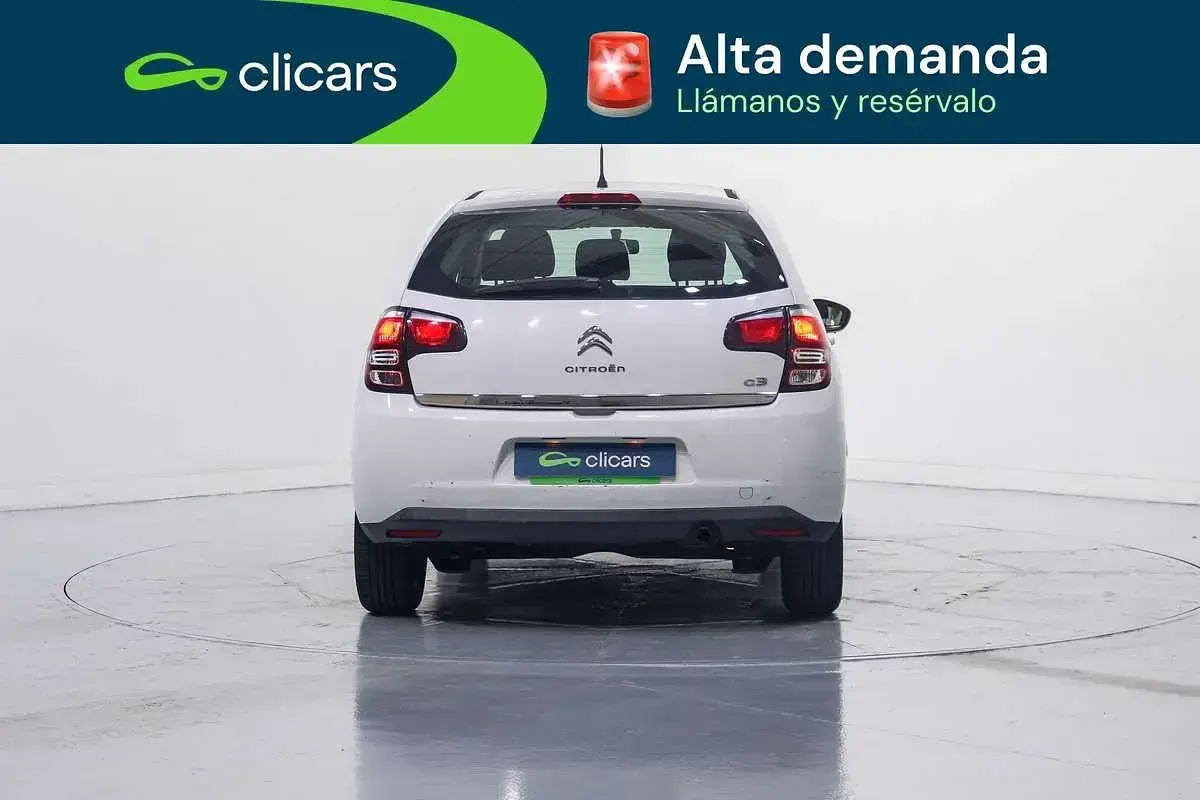 Usado Citroën C3 Live 82 CV (60 kW) 2016 Blanco Utilitario
