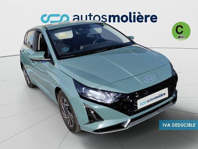 Usado Hyundai i20 100 HP (73 kW) 2024 Verde Citadino