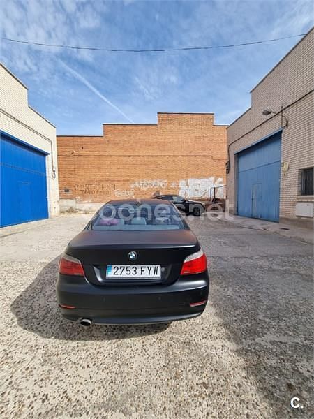 Usado BMW 520 163 CV (119 kW) 2007 Negro Berlina