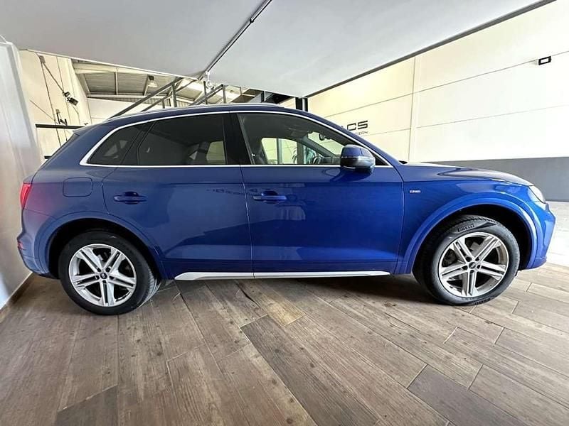 Usado Audi Q5 S-Line 204 CV (150 kW) 2021 Azul SUV