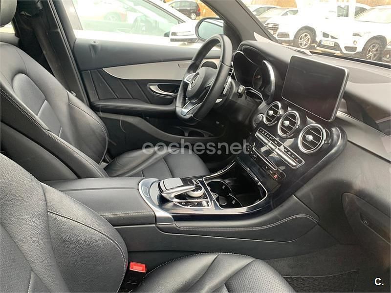 Usado Mercedes GLC250 211 CV (155 kW) 2018 Azul Coupe