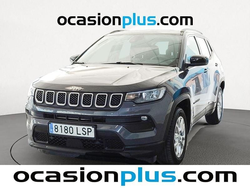 Gris Usado 2021 Jeep Compass Longitude SUV | 15.637 € (Super precio) - Imagen 1/4