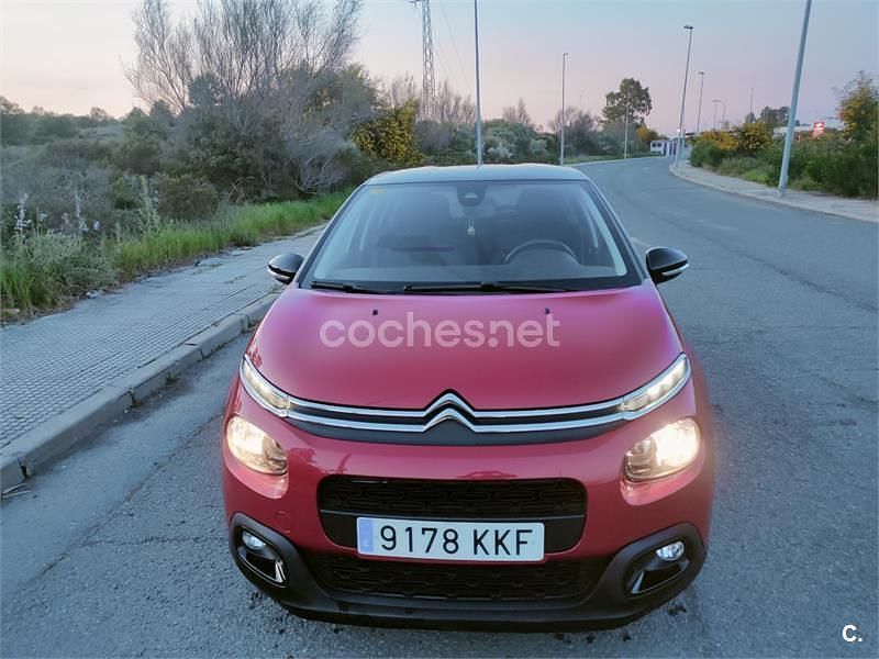 Brugt Citroën C3 PureTech 82 HK (60 kW) 2018 Rød Hatchback