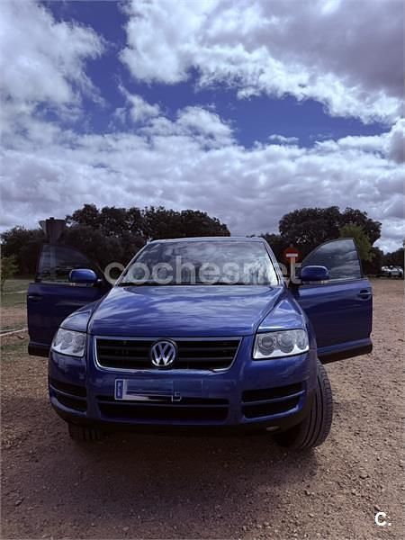 Usado VW Touareg 220 CV (161 kW) 2003 Azul SUV