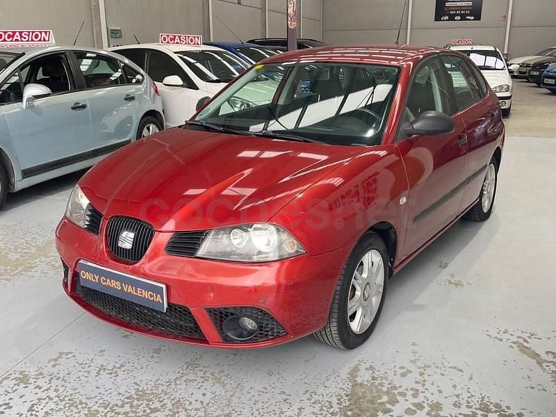 Brugt Seat Ibiza Reference 85 HK (62 kW) 2007 Rød Hatchback