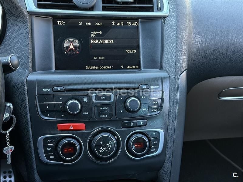 Usado Citroën DS4 Style 112 CV (82 kW) 2013 Negro Utilitario