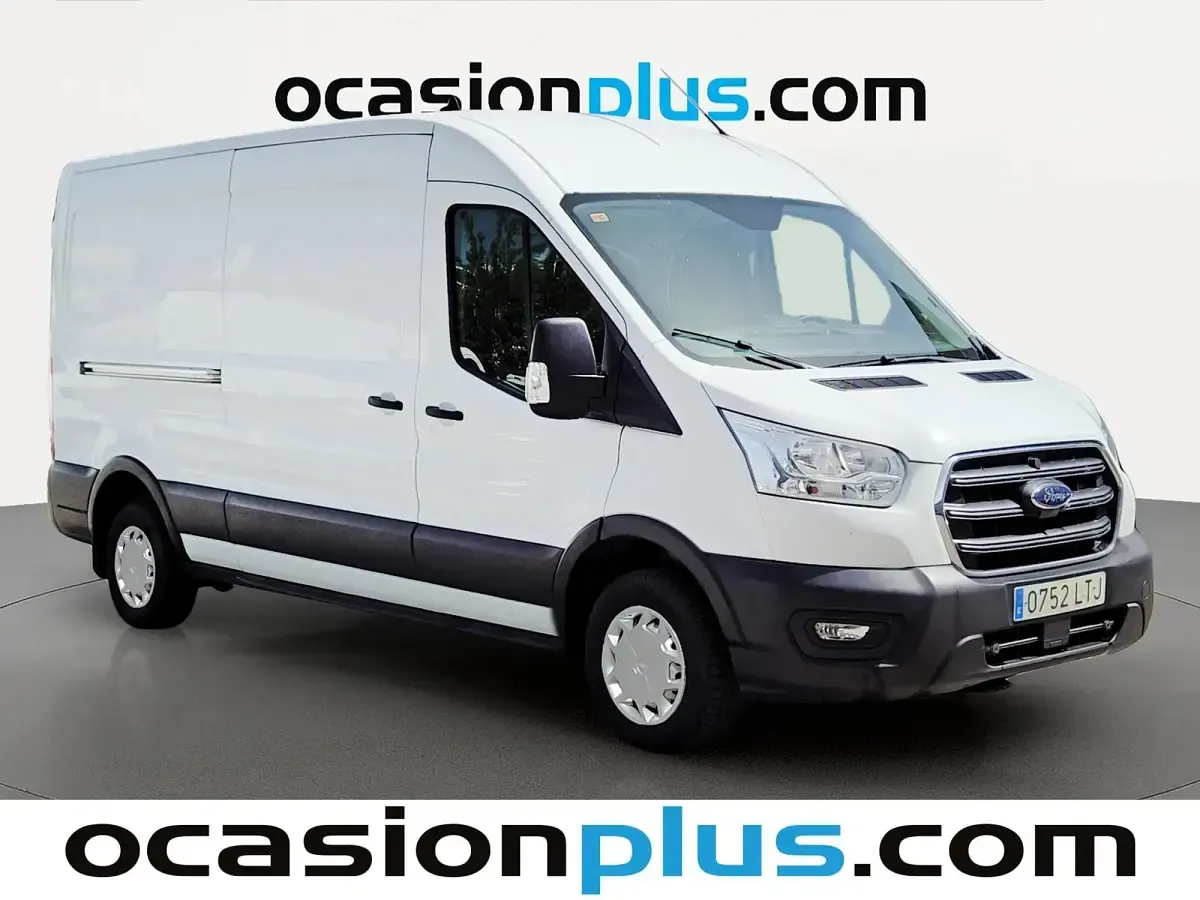 Usado Ford Transit Trend 130 CV (95 kW) 2021 Blanco Berlina