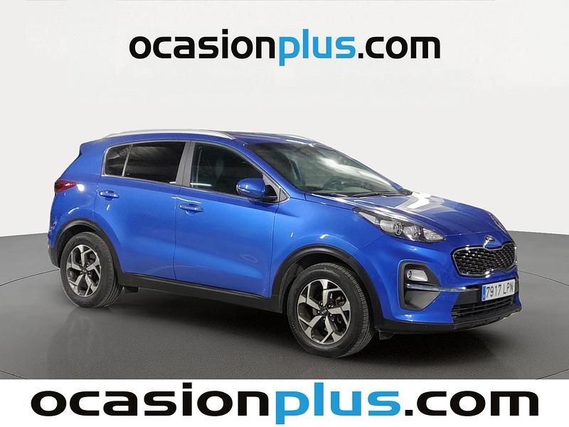 Usado Kia Sportage 136 CV (100 kW) 2021 Azul SUV