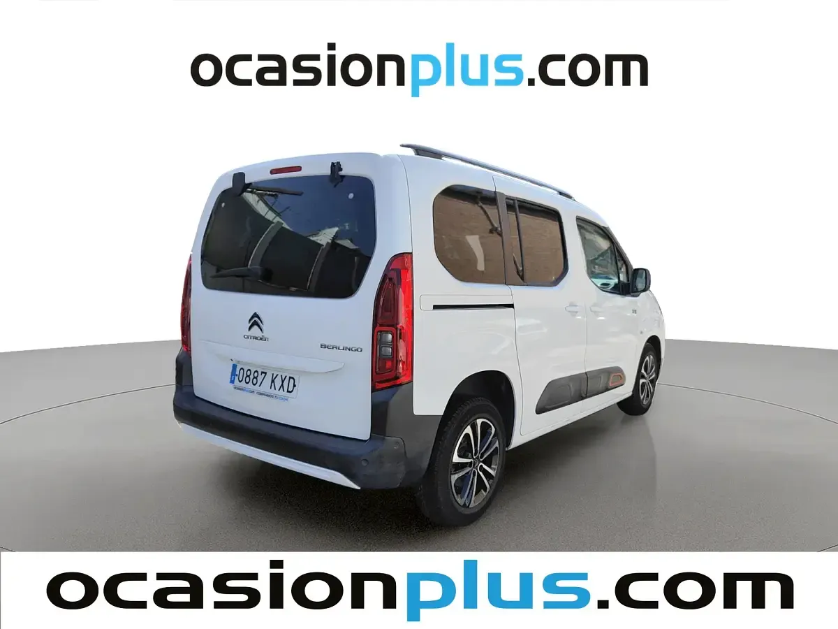 Usado Citroën Berlingo Shine 131 CV (96 kW) 2019 Blanco Monovolumen