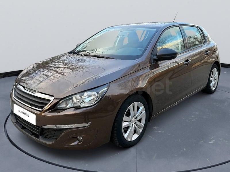 Usado Peugeot 308 Access 92 CV (67 kW) 2014 Marrón Berlina