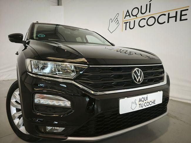 Negro Usado 2021 VW T-Roc Advance SUV | 20.500 € (Precio justo) - Imagen 1/4