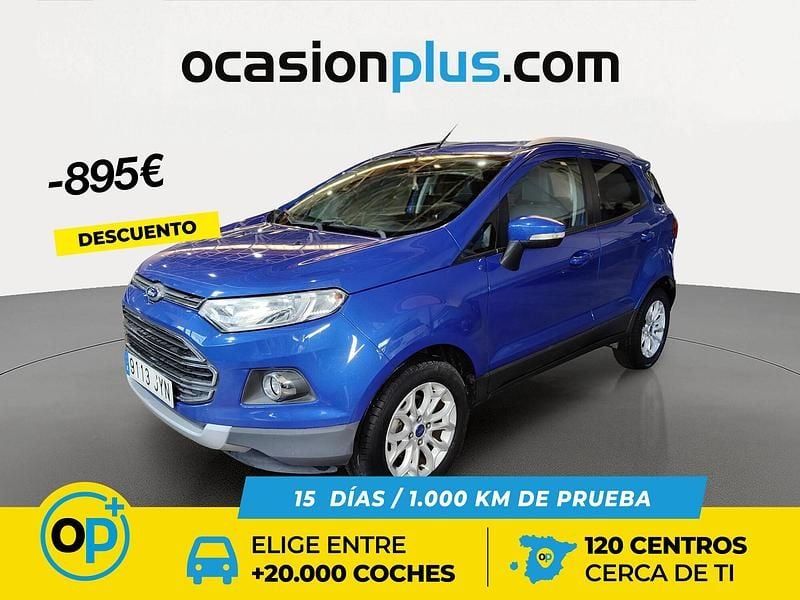 Usado Ford Ecosport Titanium 140 CV (102 kW) 2017 Azul SUV
