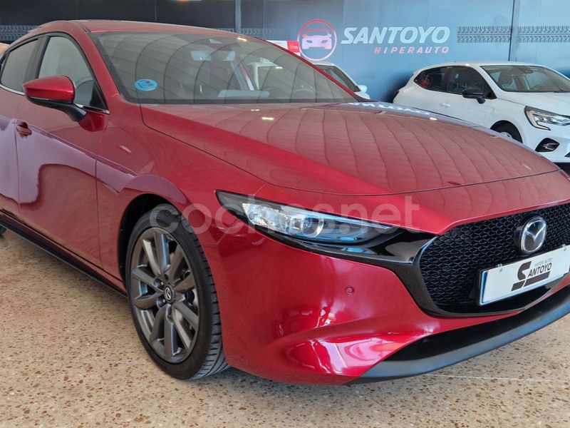 Usado Mazda 3 116 CV (85 kW) 2020 Granate Berlina