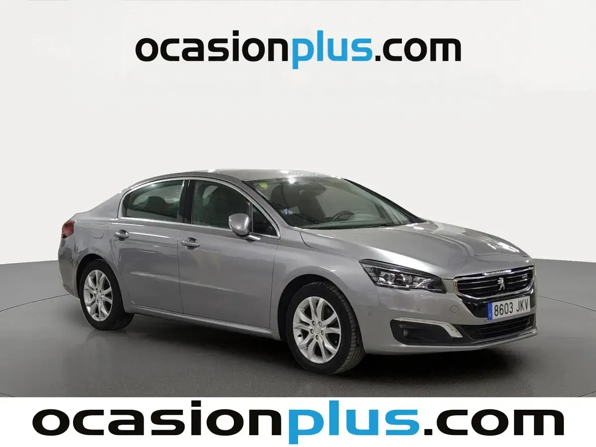 Usado Peugeot 508 Allure 150 CV (110 kW) 2015 Gris Berlina