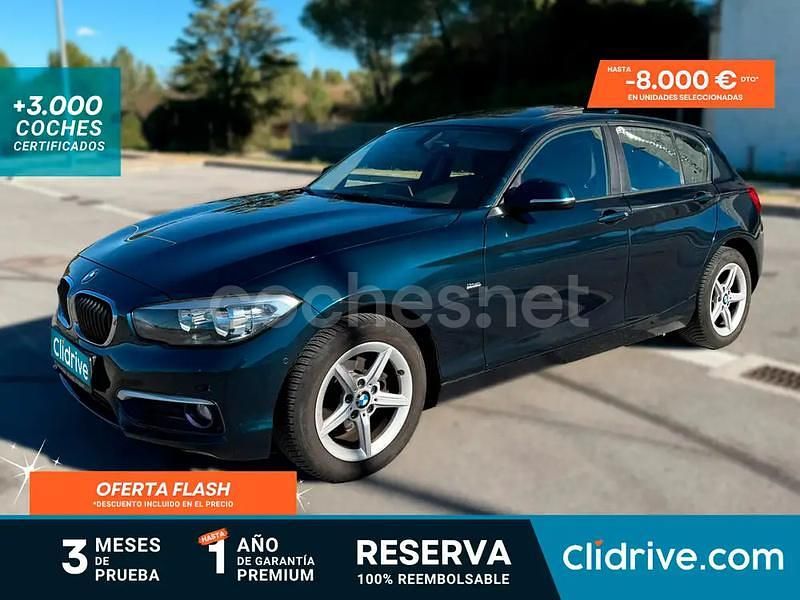 Azul Usado 2016 BMW 116 Utilitario | 10.490 € (Buen precio) - Imagen 1/3