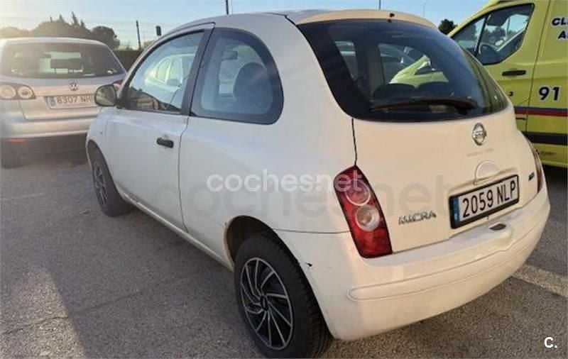 Usado Nissan Micra Acenta+ 80 CV (58 kW) 2009 Blanco Berlina