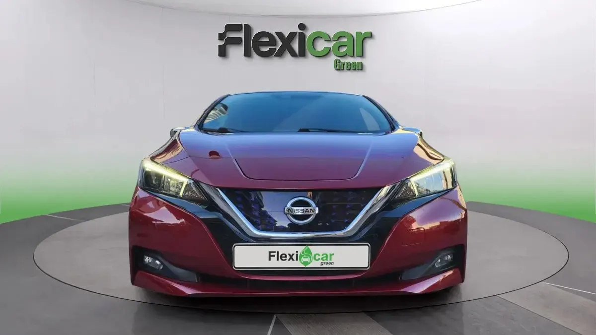 Usado Nissan Leaf N-Connecta 110 kW (150 CV) 2019 Rojo Utilitario