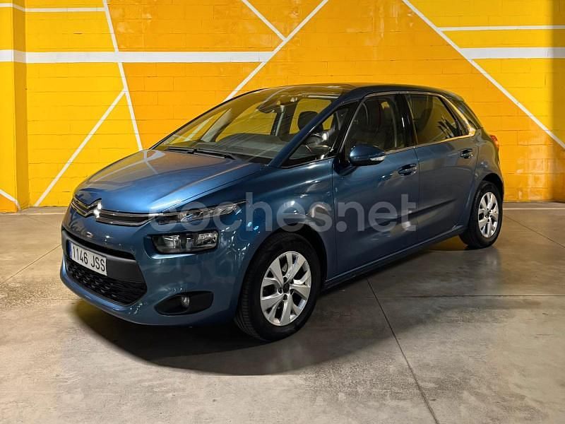Azul Usado 2015 Citroën C4 Picasso Seduction Monovolumen | 7399 € (Buen precio) - Imagen 1/4