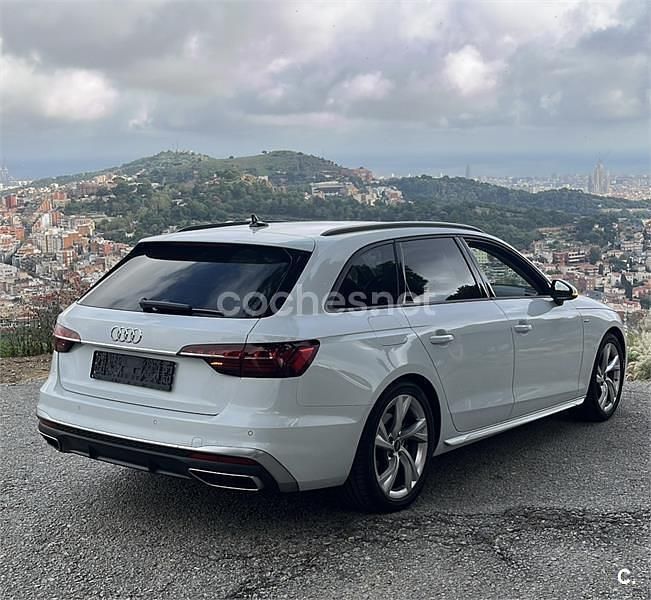 Usado Audi A4 S-Line 163 CV (119 kW) 2021 Blanco Familiar