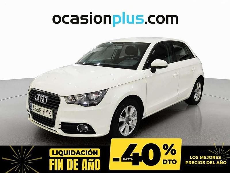 Usado Audi A1 Sportback Attraction 122 CV (89 kW) 2014 Blanco Utilitario