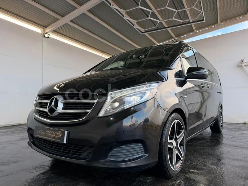 Usado Mercedes V250 Avantgarde 190 CV (139 kW) 2016 Negro Monovolumen