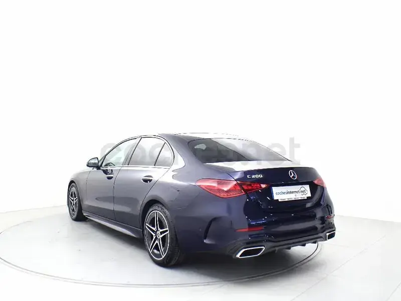 Usado Mercedes C200 204 CV (150 kW) 2022 Azul Berlina