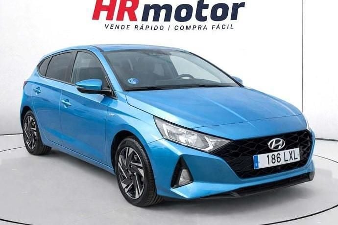 Usado Hyundai i20 102 CV (75 kW) 2022 Azul Utilitario