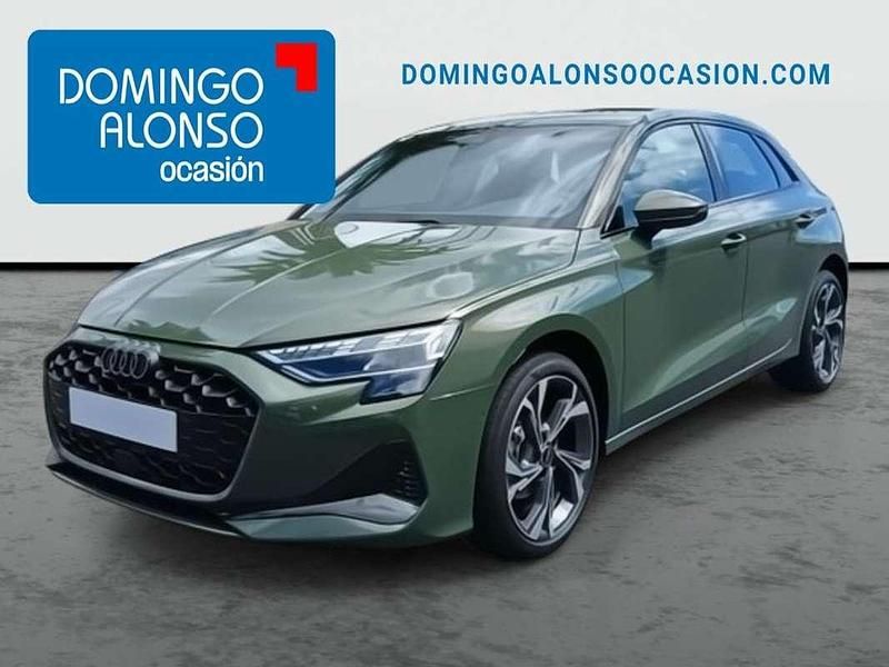 Verde Usado 2025 Audi A3 Sportback Sport Berlina | 31.190 € (Precio justo) - Imagen 1/4