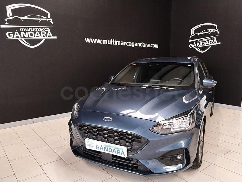 Usado Ford Focus ST-Line 150 CV (110 kW) 2021 Azul Familiar