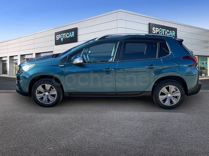 Usado Peugeot 2008 Style 82 CV (60 kW) 2018 Verde SUV